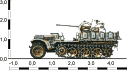 2cm Flak38 auf SdKfz 10/4