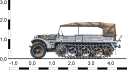 Transporter SdKfz 10 Zgkw 1ton