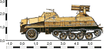 15cm Panzerwerfer auf Sfl SdKfz 4/1