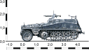 Transporter opancerzony SdKfz 250/1