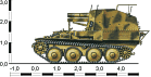 15cm sIG 33 Fgst auf PzKpfw 38(t) Ausf.M SdKfz 138/1 "Grille"